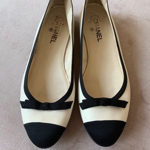 SOLD Chanel Ballet Flats size 42 US 11 or 12